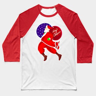 Hurry, Santa! Baseball T-Shirt